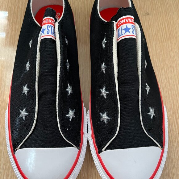 BNWoT CTAS Converse 665169F low STARS (3 Jr.) KICKS - Picture 2 of 8